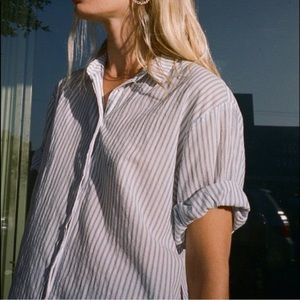 Xirena Striped Channing Shirt